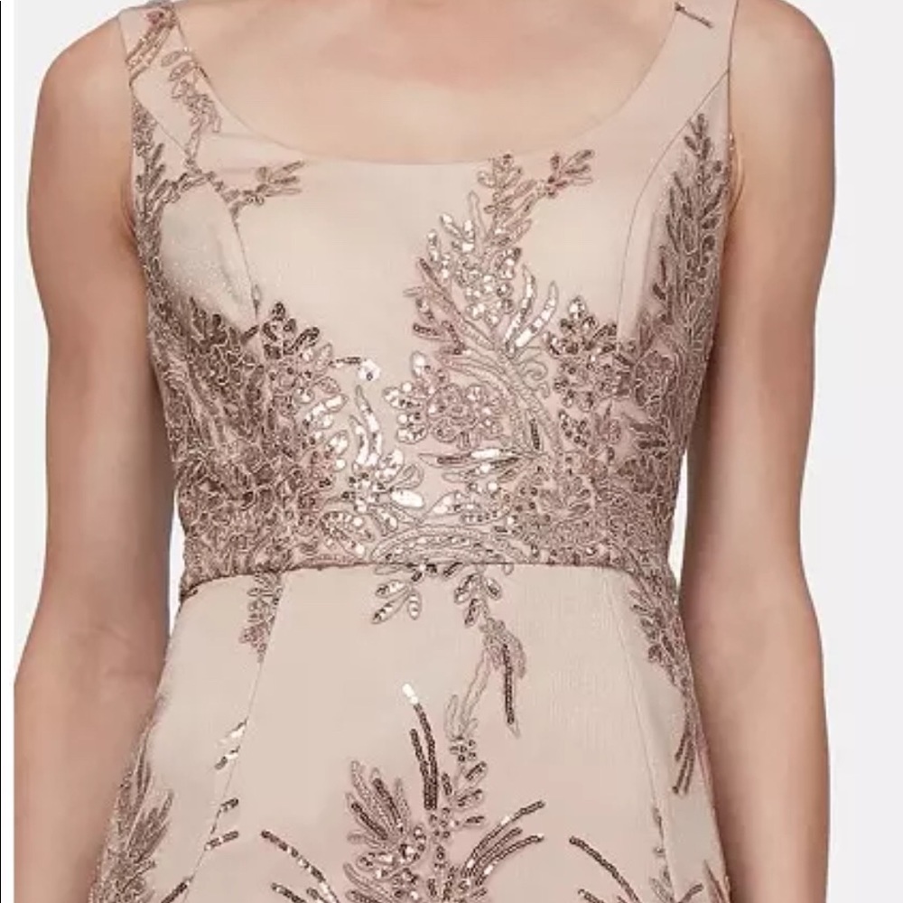 SL NY Rose Gold Formal Gown sz 8 NWT was $135
